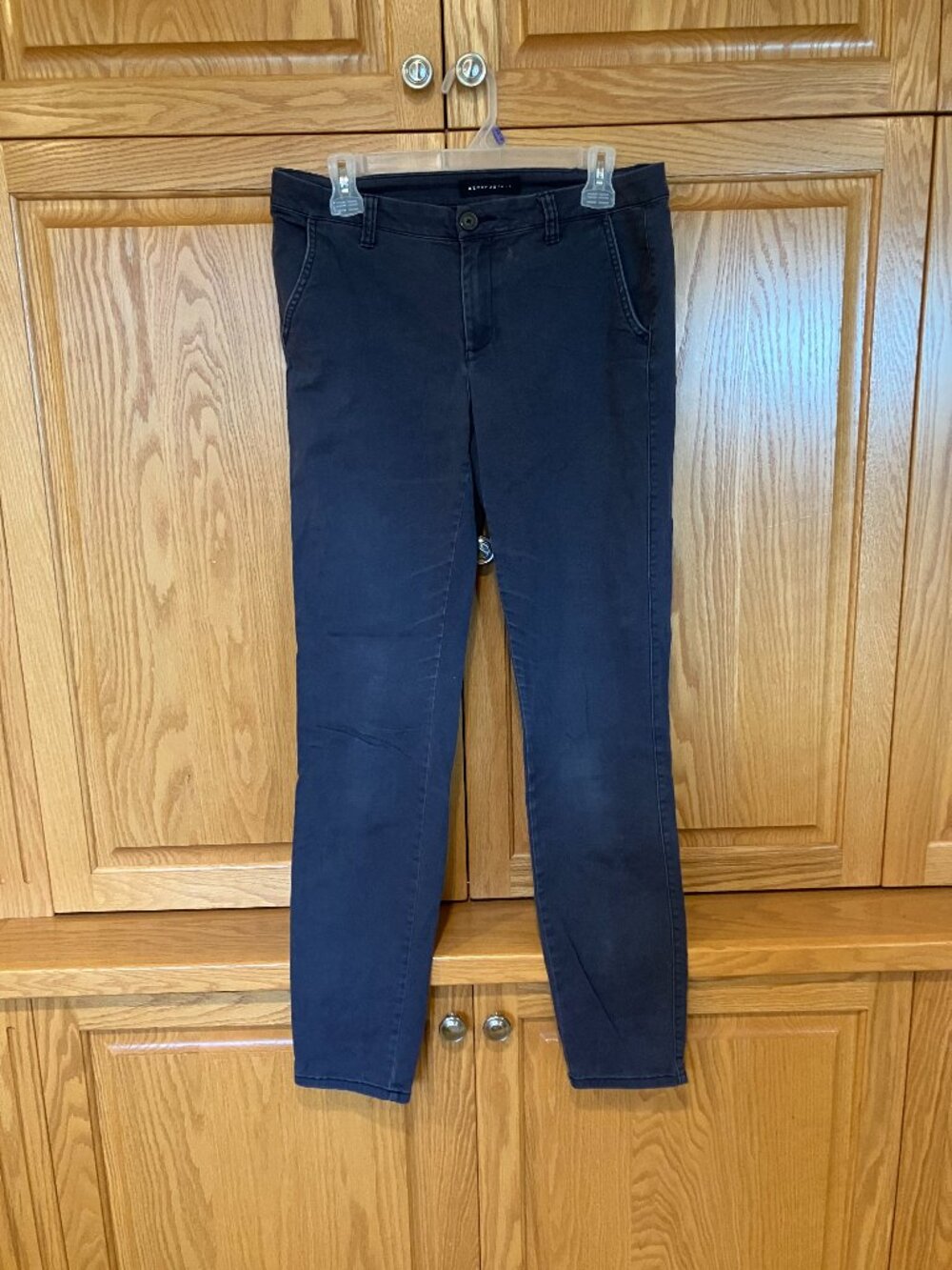 Dark Blue Skinny Aeropostale Dress Pants